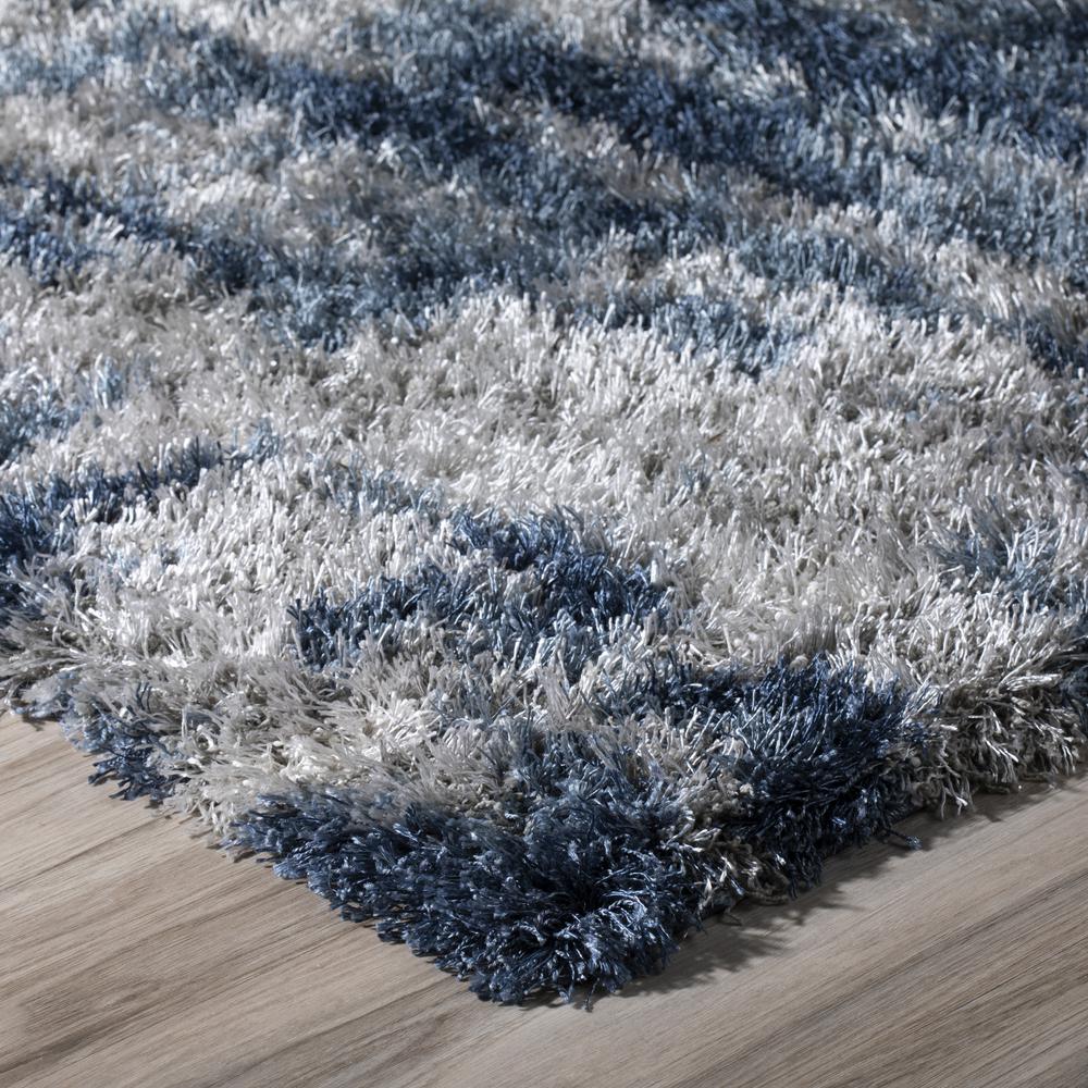 Borealis 32 Blue 5'3"X7'7", Area Rug