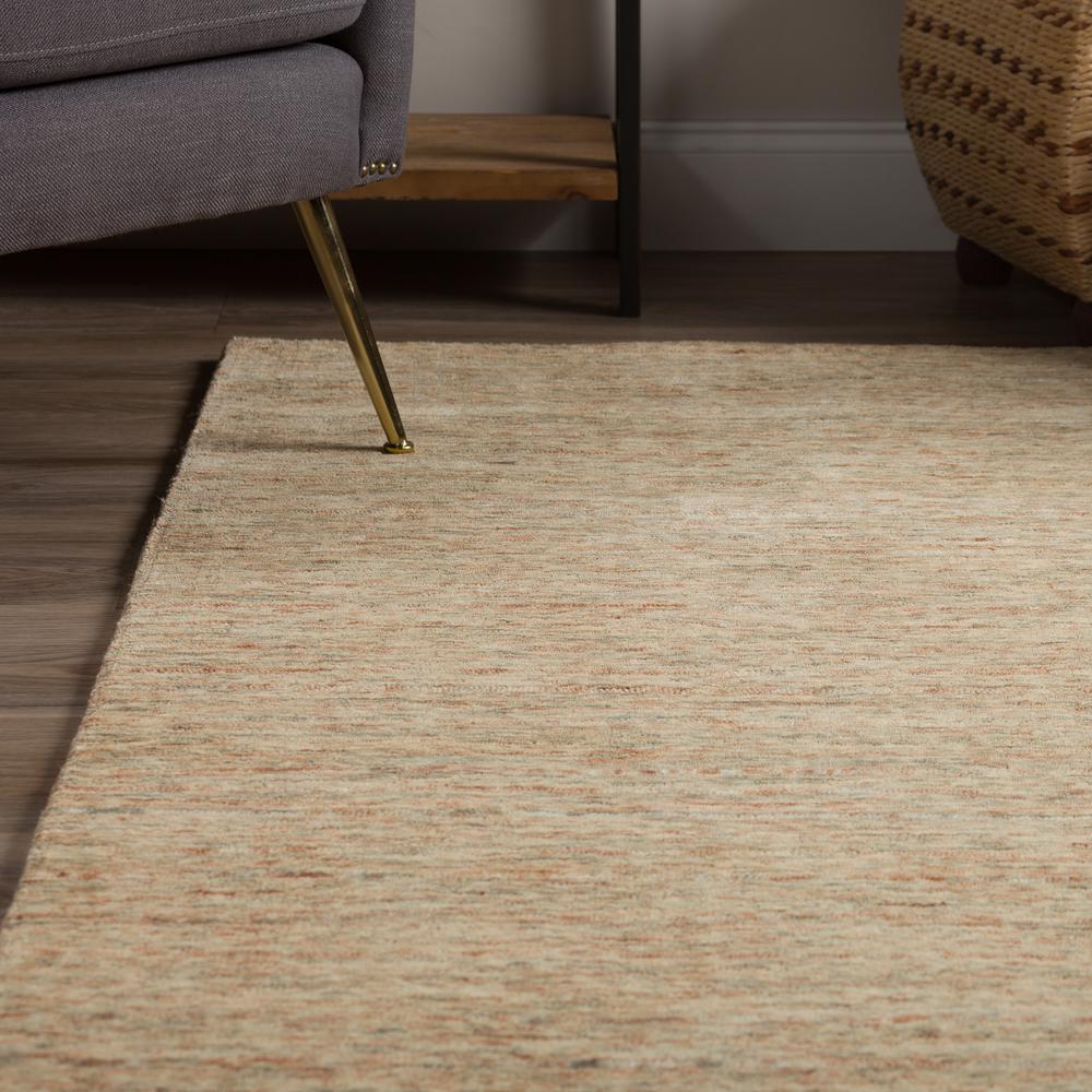 Addison Heather Multi-tonal Solid Earth 2’3" x 7’6" Runner Rug