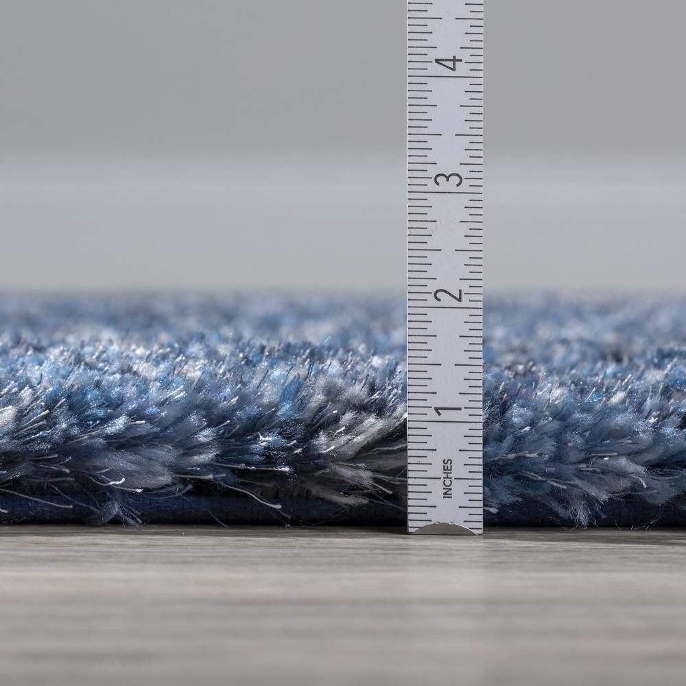 Addison Retreat Casual Multi-tonal Ink 2’3" x 7'6" Shag Runner Rug