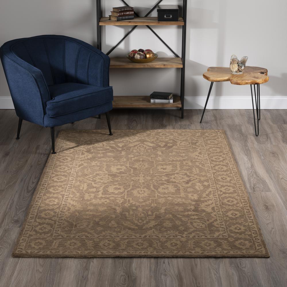 Harlow 33 Brown 5'X7'6", Area Rug