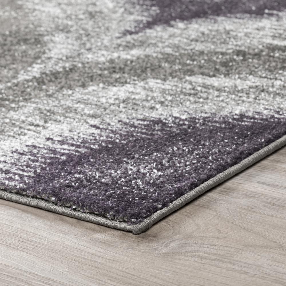 Platinum 33 Eggplant 5'3"X7'7", Area Rug