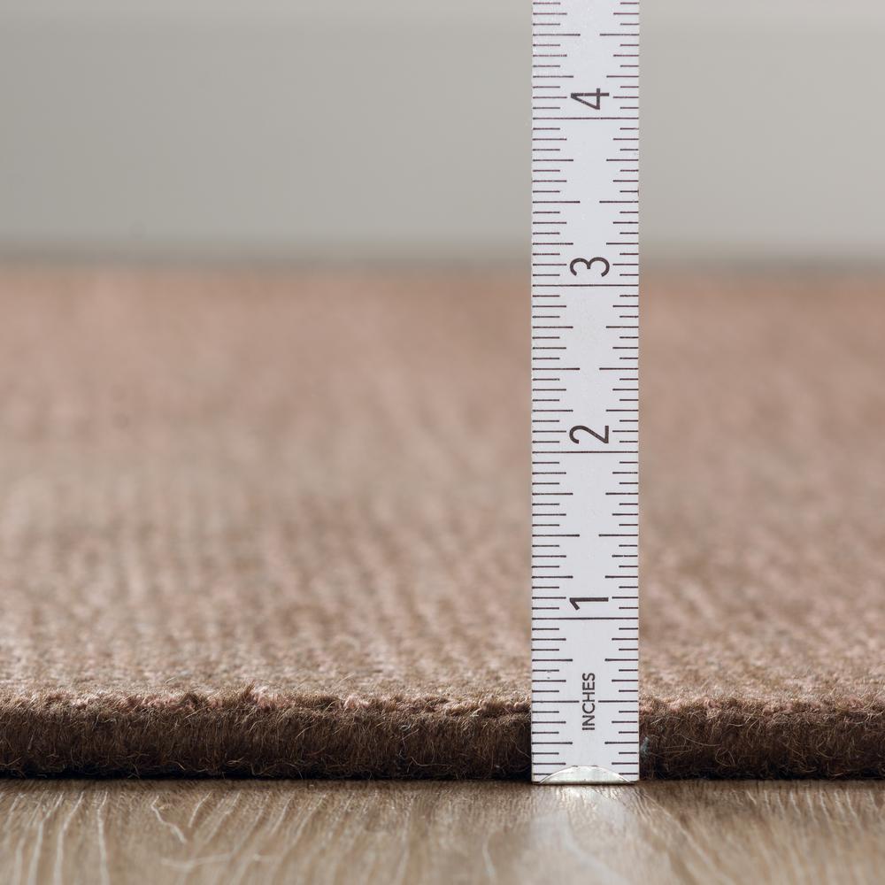 Addison Garrett Solid Brown 2’3" x 7’6" Runner Rug