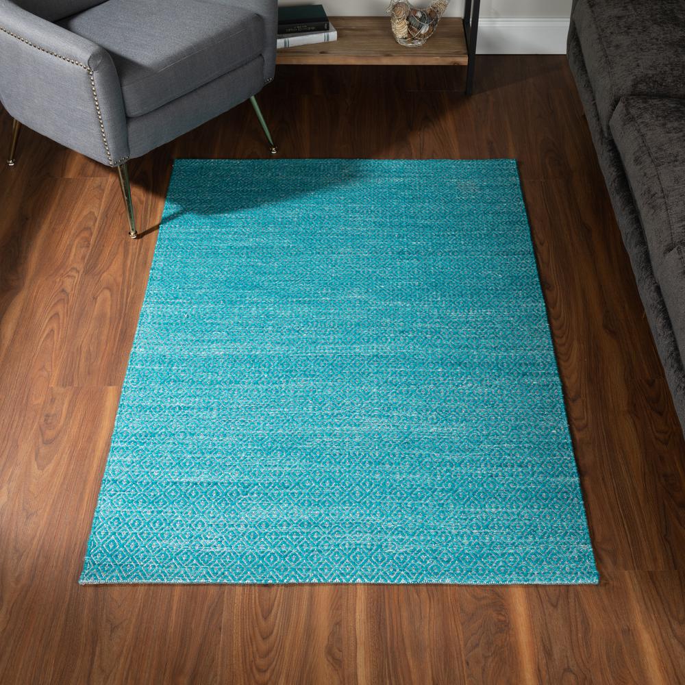 Prism 32 Peacock 5'X7'6", Area Rug