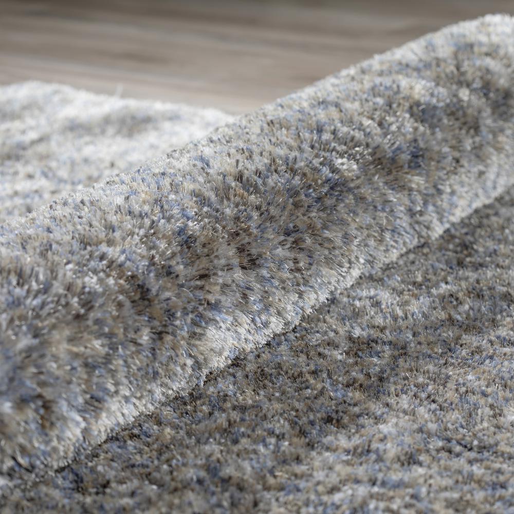 Addison Retreat Casual Multi-tonal Khaki 2’3" x 7'6" Shag Runner Rug