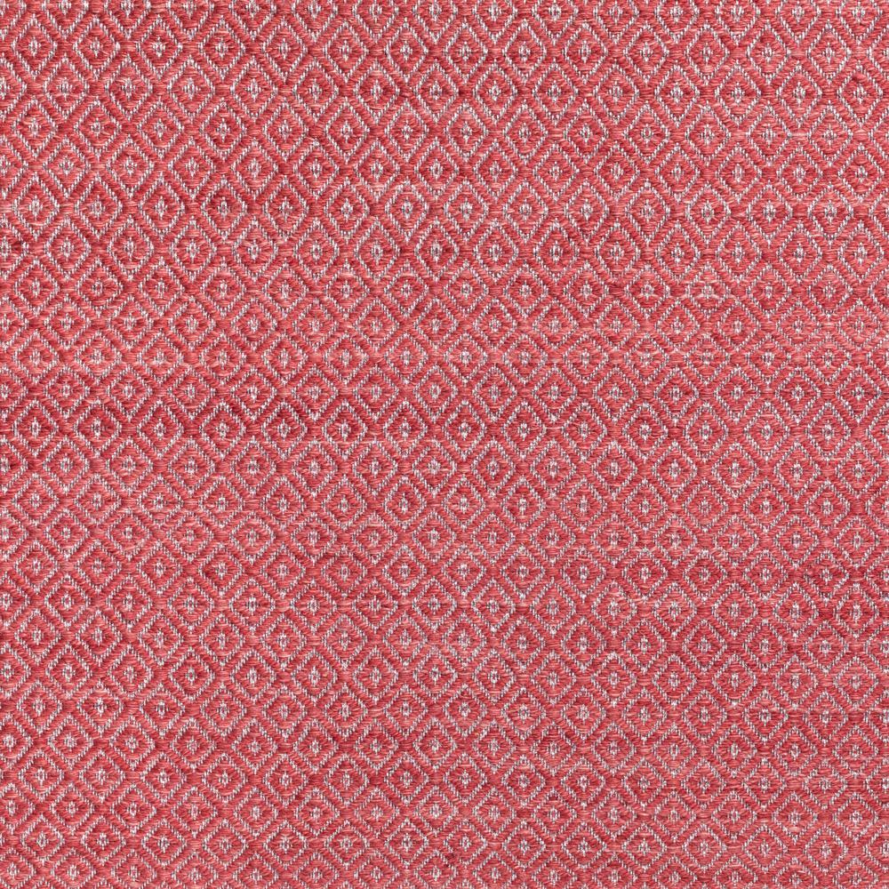 Addison Prism Sangria Diamond Flat Weave Wool 2’3" x 7'6" Runner Rug