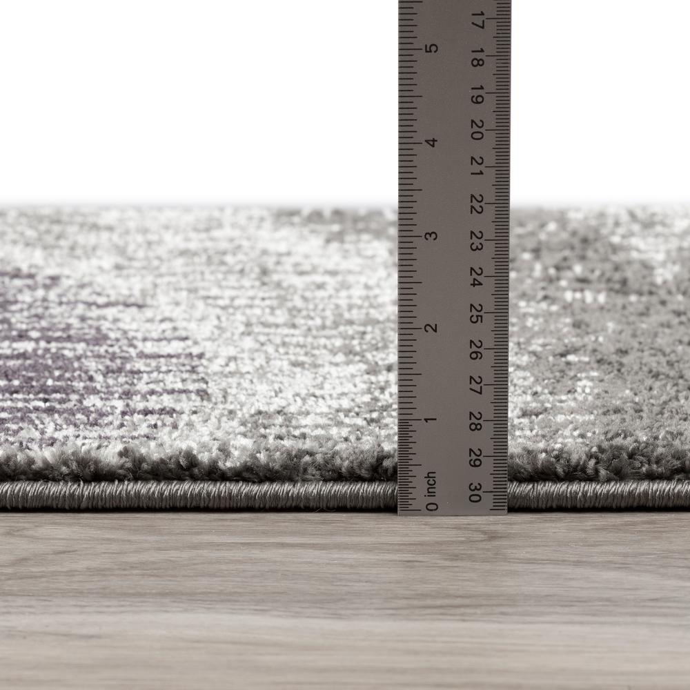 Platinum 33 Eggplant 5'3"X7'7", Area Rug