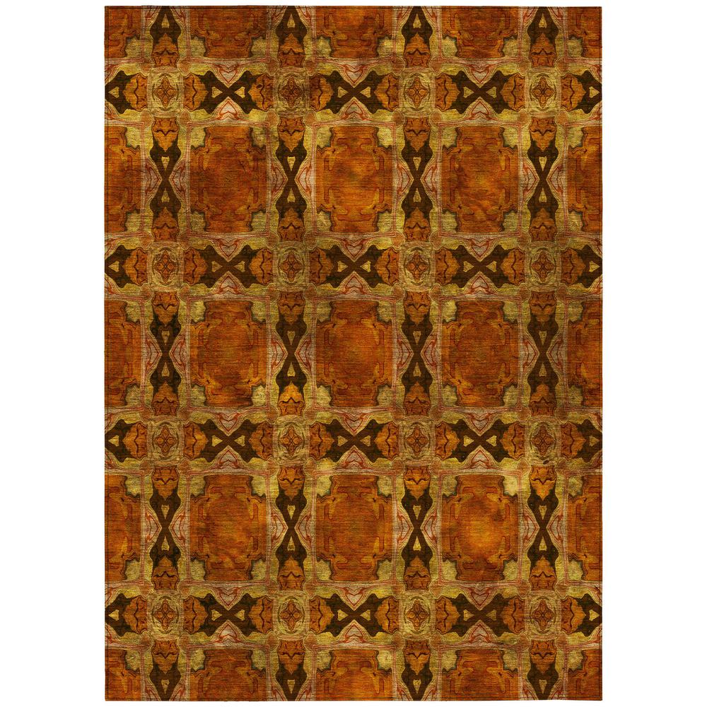 Chantille ACN564 Orange 5' x 7'6" Rug