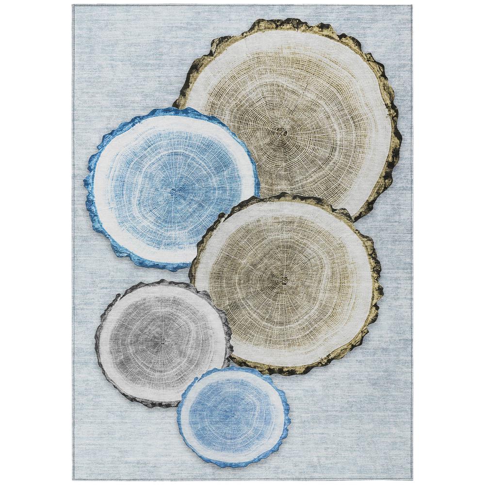 Chantille ACN575 Blue 5' x 7'6" Rug