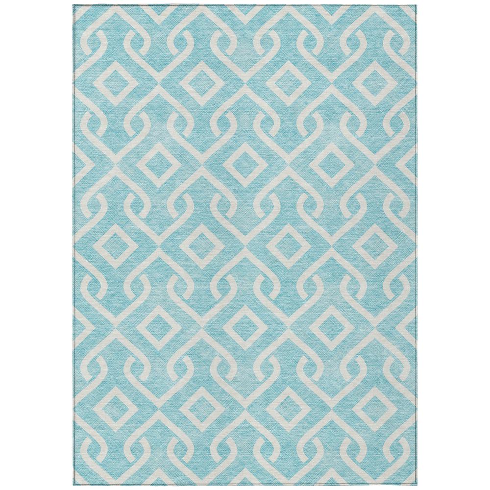 Chantille ACN621 Teal 5' x 7'6" Rug