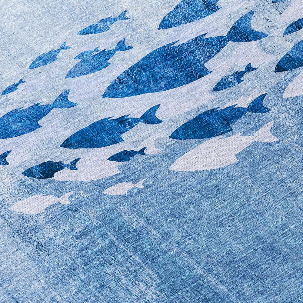 Chantille ACN627 Blue 2'6" x 3'10" Rug