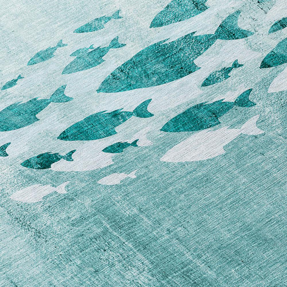 Chantille ACN627 Teal 2'6" x 3'10" Rug