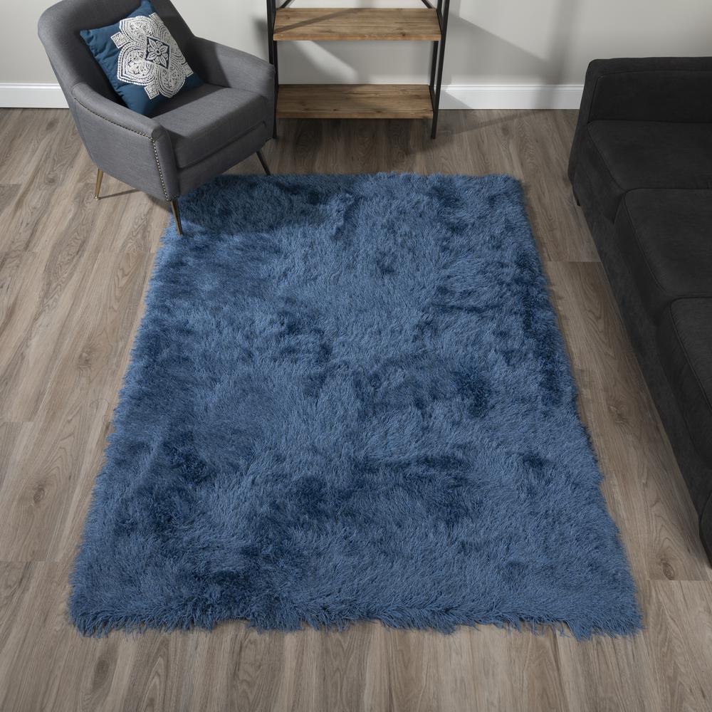 Aurora 31 Blue 5'X7'6", Area Rug