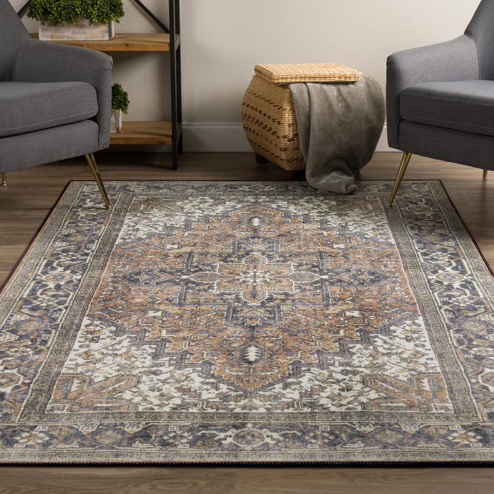 Kensington AKE38EA5X8 Brown, Area Rug