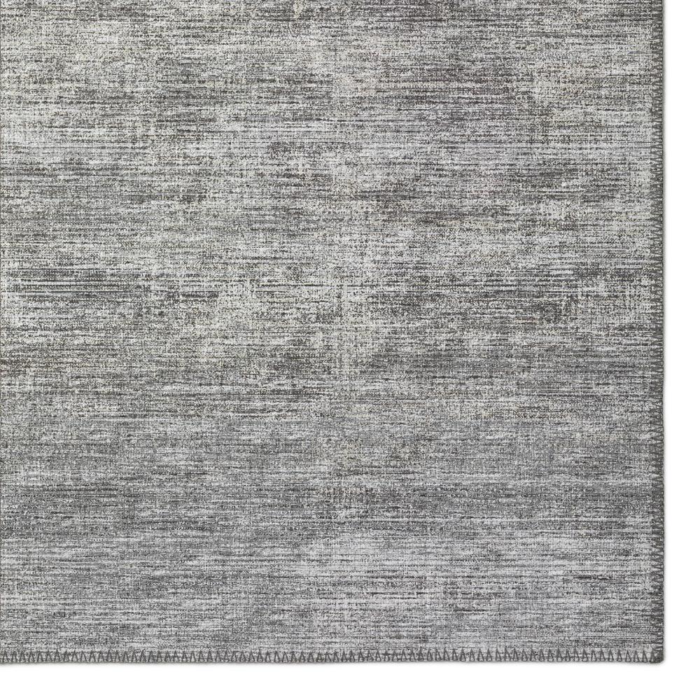Marston Silver Transitional Striped 10' x 14' Area Rug Silver AMA31