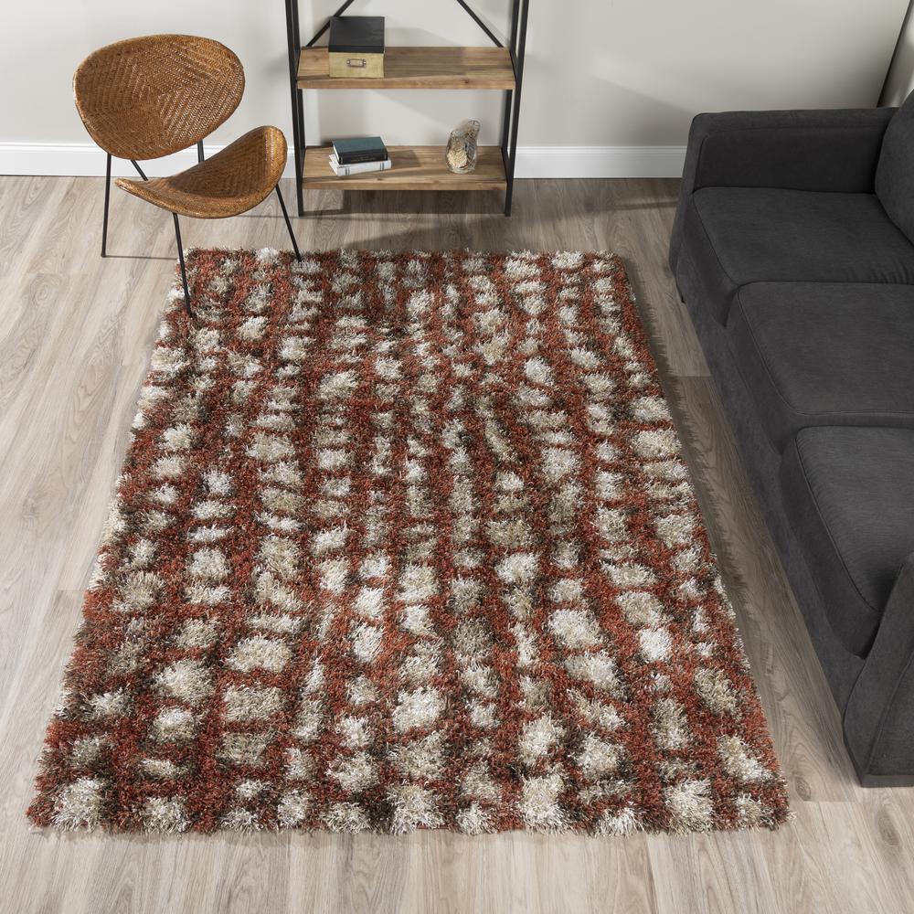 Borealis 35 Russet 9'6"X13'2", Area Rug
