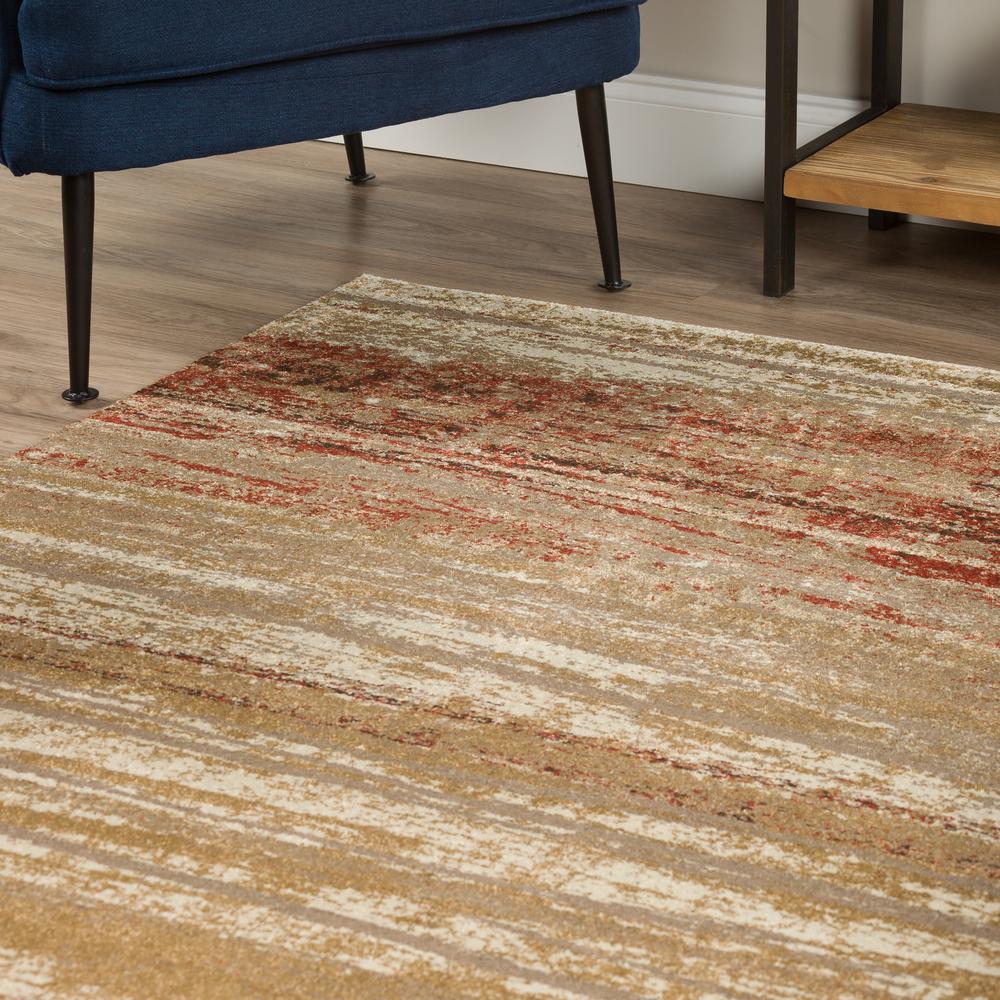 Atlas 32 Brown 5'3"X7'7", Area Rug