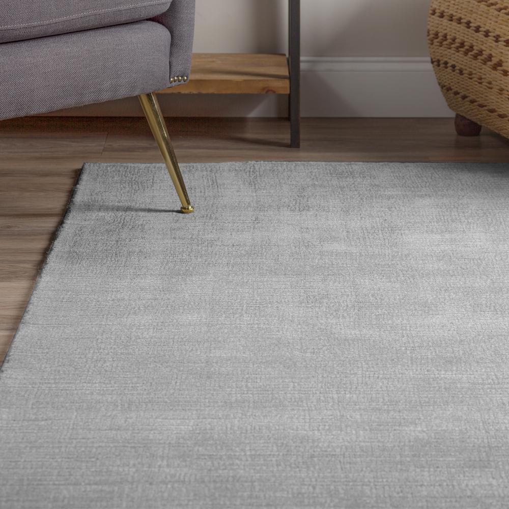 Addison Garrett Solid Grey 2’3" x 7’6" Runner Rug