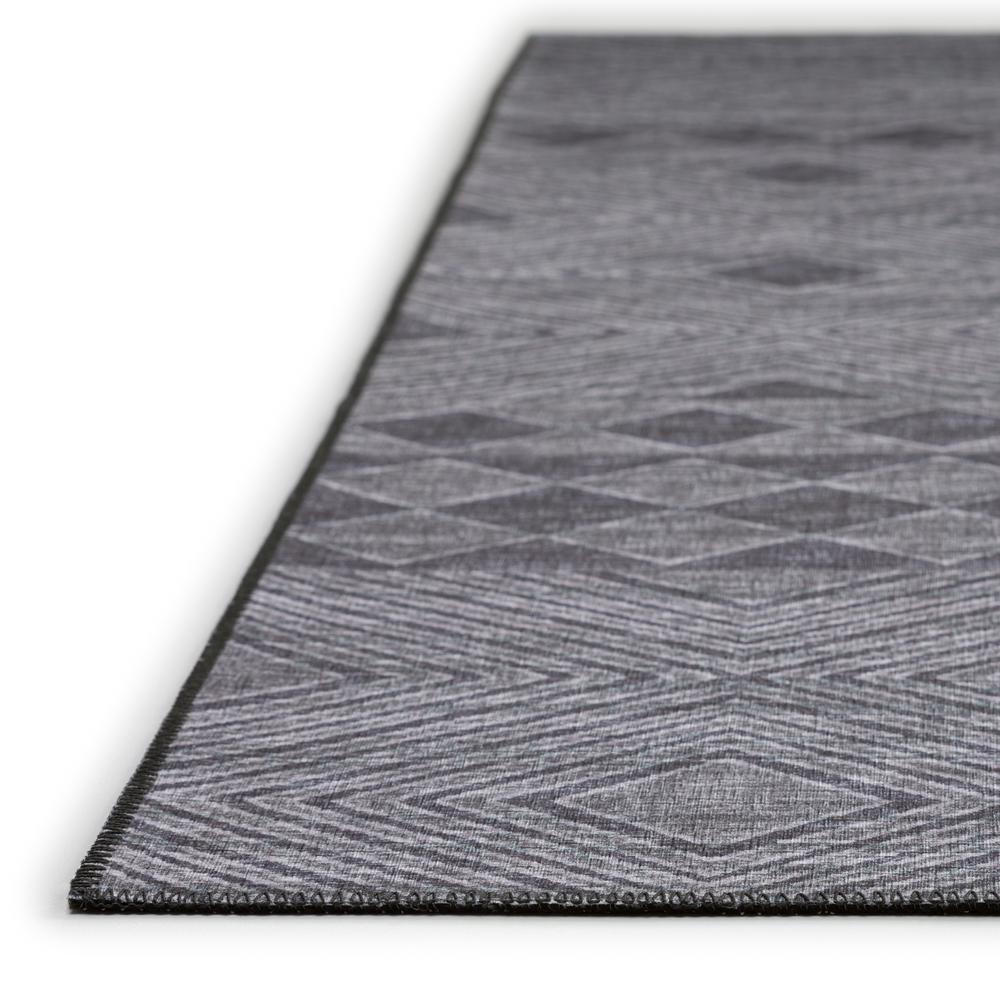 Yuma Gray Transitional Southwest 10' x 14' Area Rug Gray AYU31