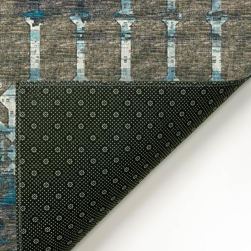 Bravado Mink Transitional Aztec/Incan 10' x 14' Area Rug Mink ABV38