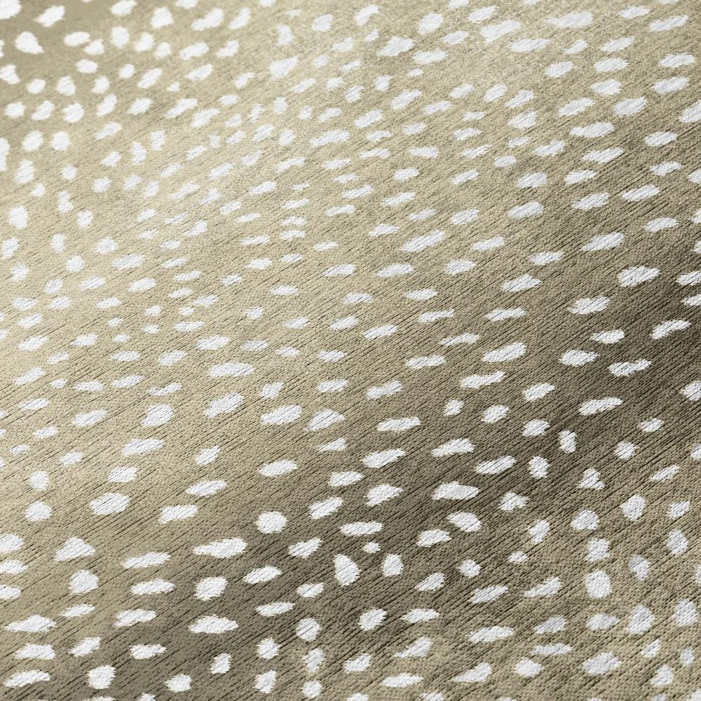 Safari Fawn Animal Animal Print 10' x 14' Area Rug Fawn ASF33