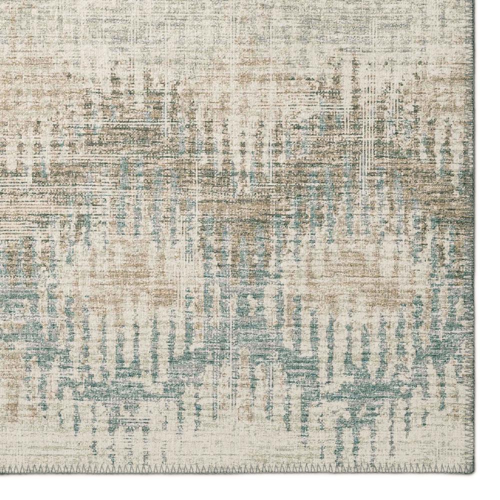 Bravado Linen Transitional Chevron 10' x 14' Area Rug Linen ABV39