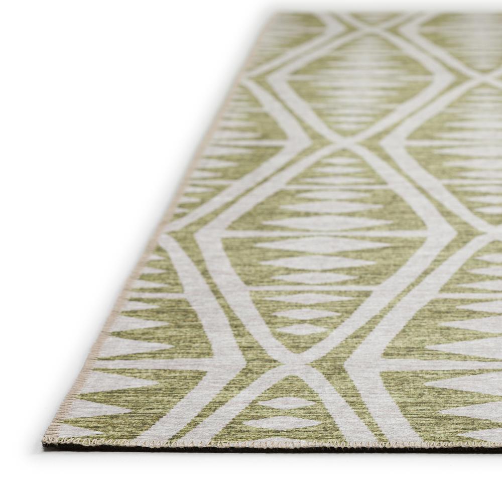 Yuma Olive Southwestern Southwest 10' x 14' Area Rug Olive AYU36