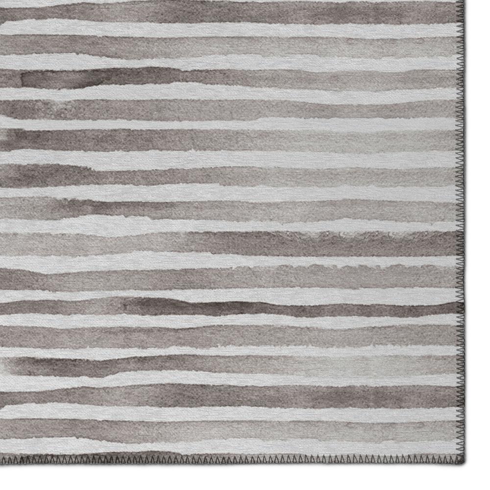 Indoor/Outdoor Surfside ASR38 Gray Washable 2'3" x 7'6" Runner Rug