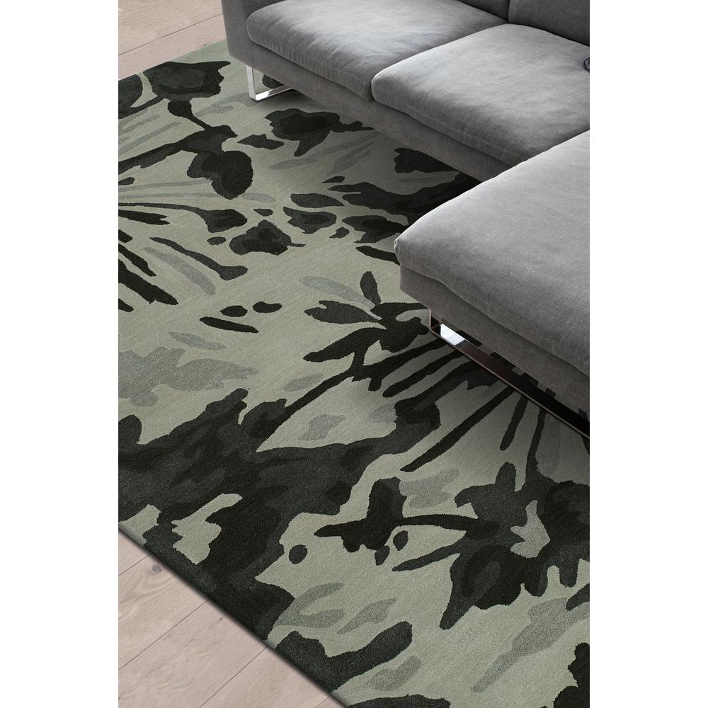 Zenith 16 Gray 3'6"X5'6", Area Rug