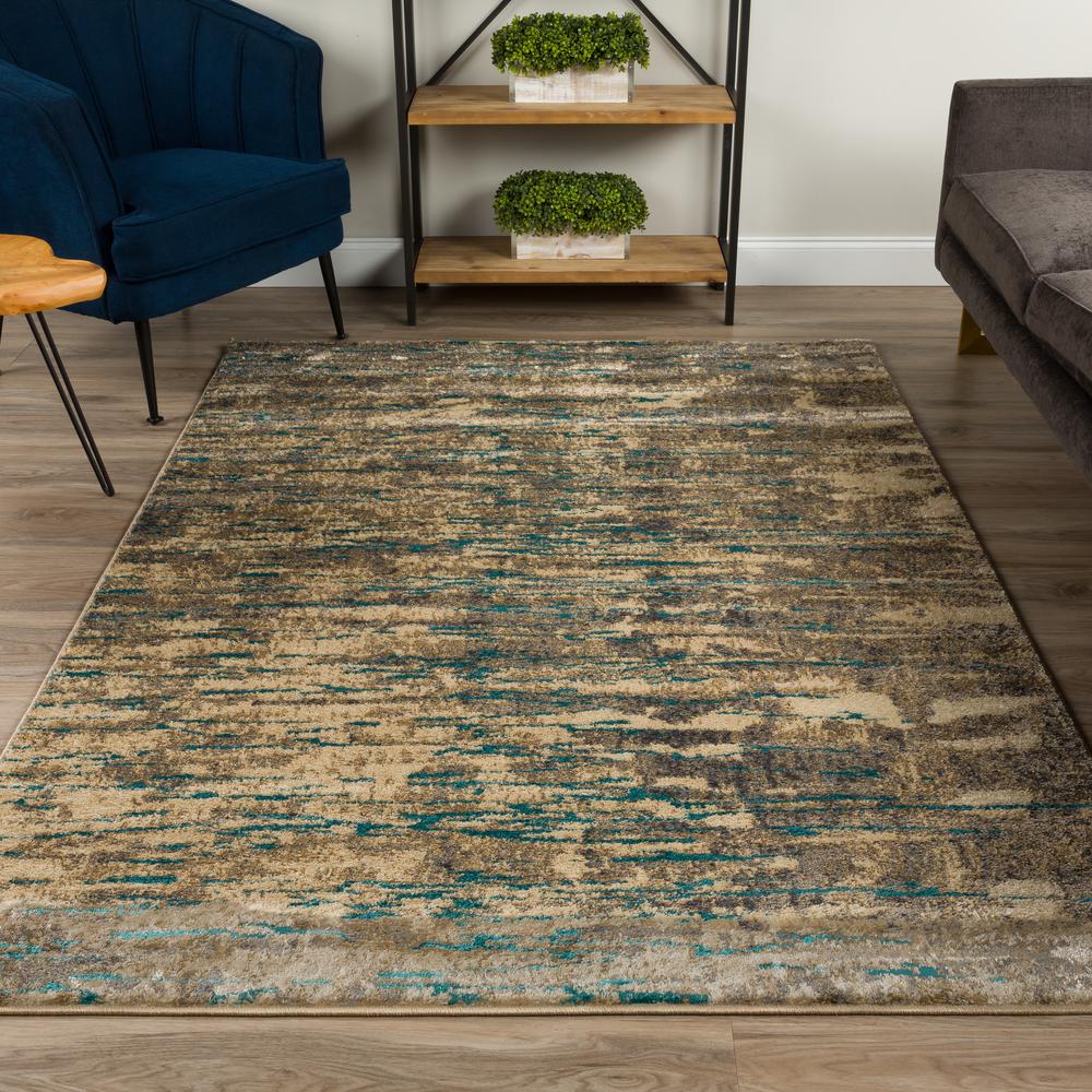Bria 32 Blue 7'10"X10'7", Area Rug