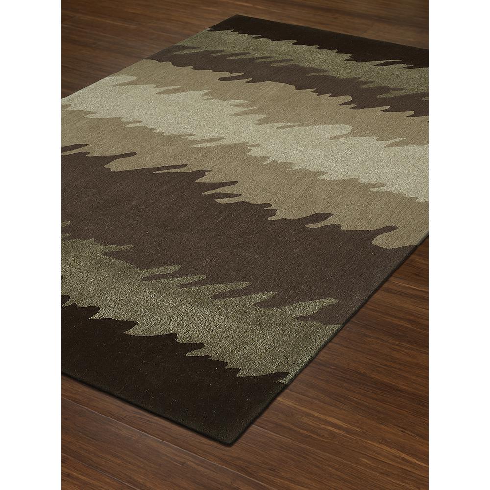 Zenith 11 Brown 9'X13', Area Rug