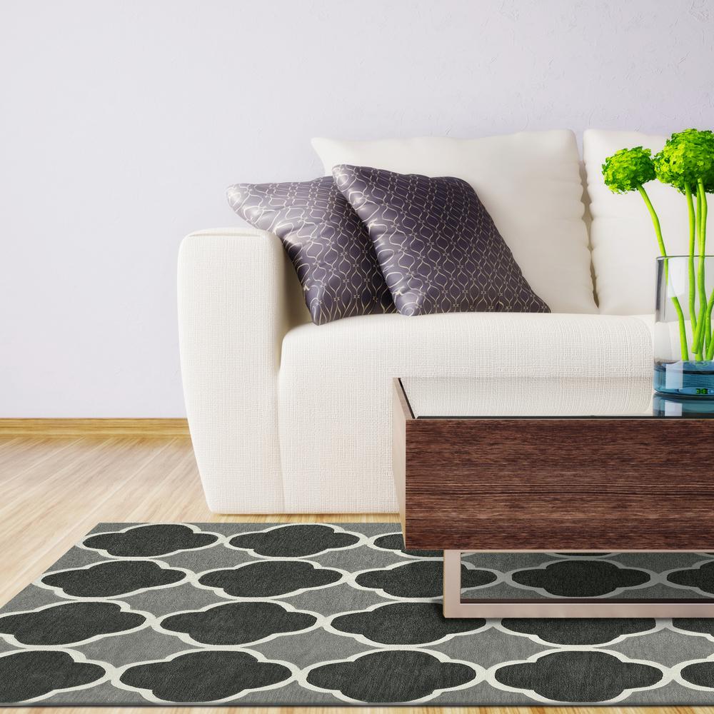 Optics 31 Steel 8'X10', Area Rug