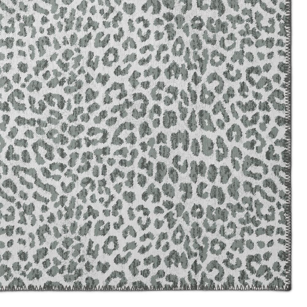 Safari Grey Animal Animal Print 9' x 12' Area Rug Grey ASF32