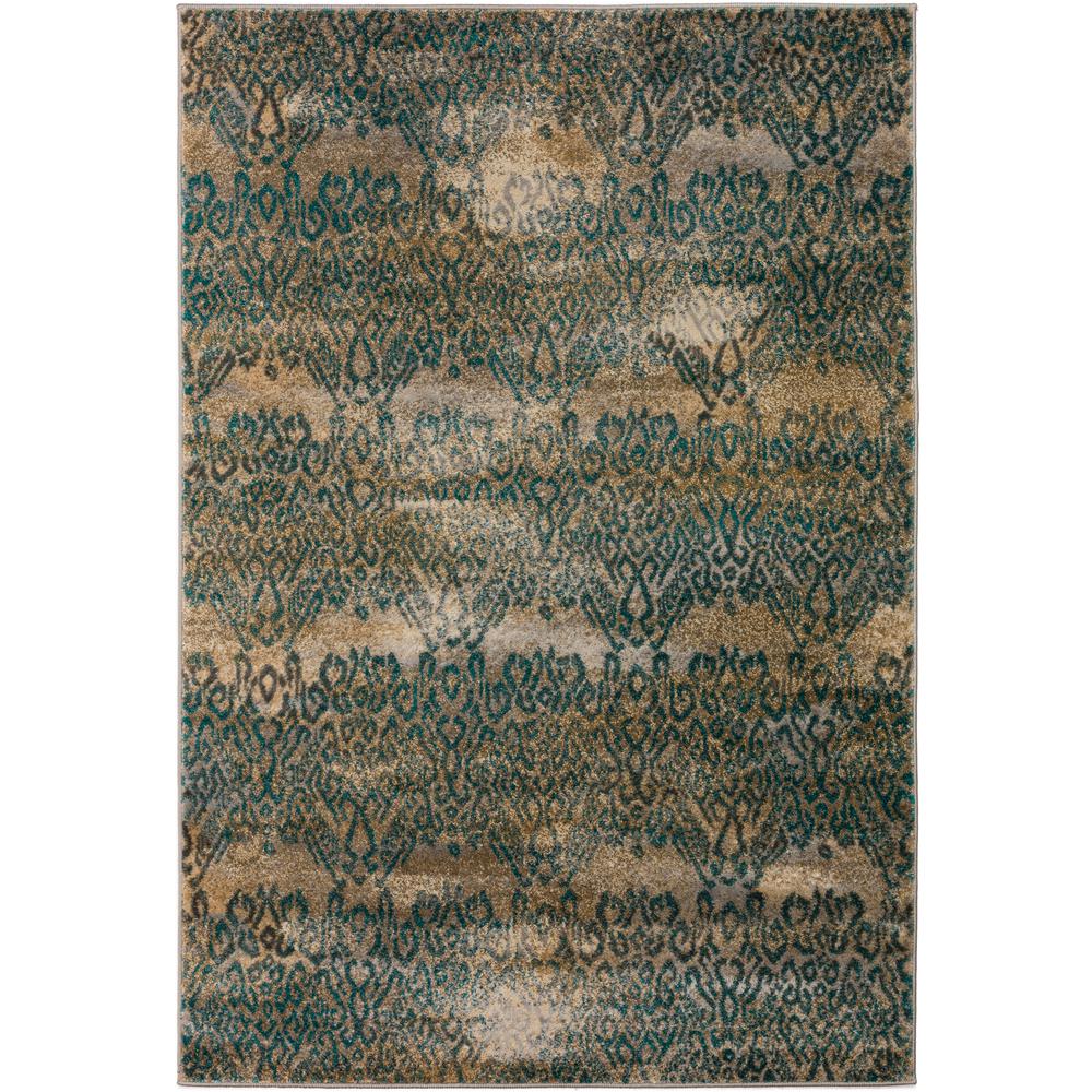 Bria 34 Blue 5'3"X7'7", Area Rug