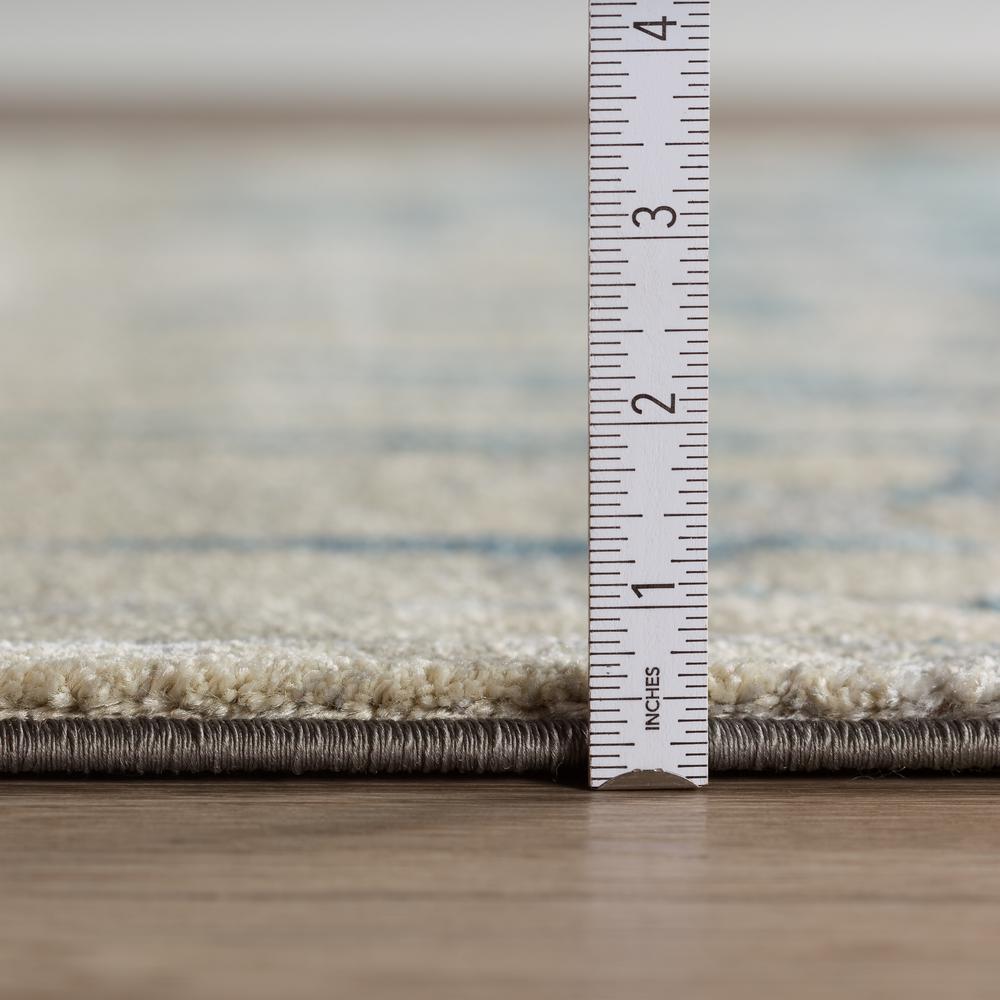 Atlas 33 Blue 7'10"X10'7", Area Rug