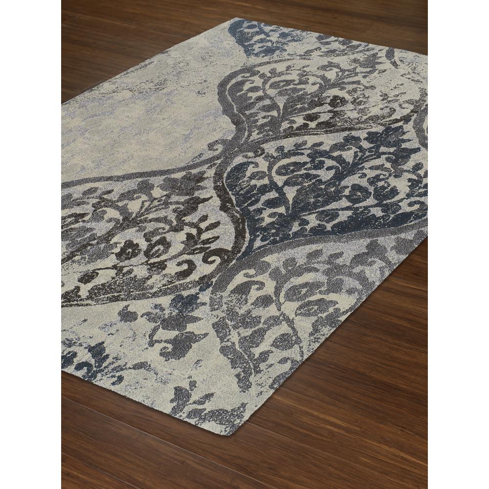 Lemans 34 Gray 3'3"X5'1", Area Rug