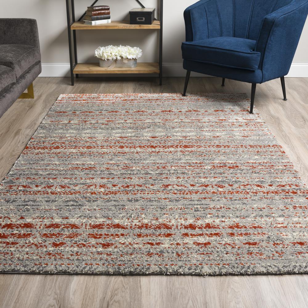 Amelia 53 Rust 7'10X10'7, Area Rug