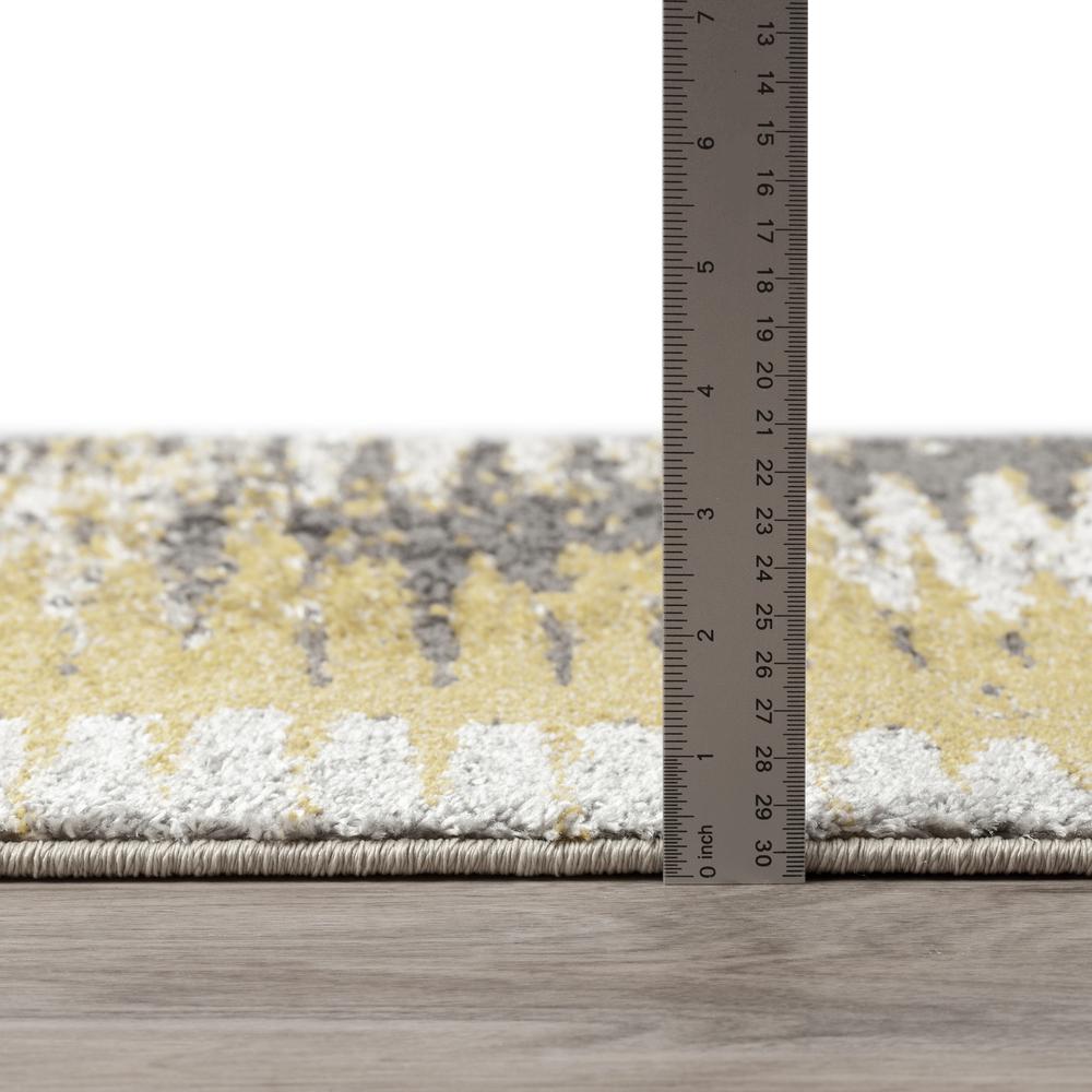 Platinum 36 Yellow 7'10"X10'7", Area Rug