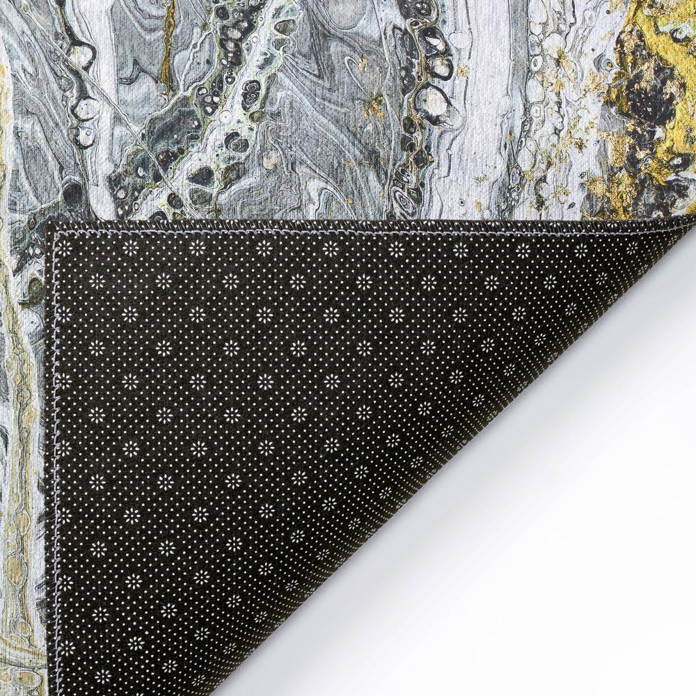 Karina Cyclone Modern Abstract 9' x 12' Area Rug Cyclone AKC42