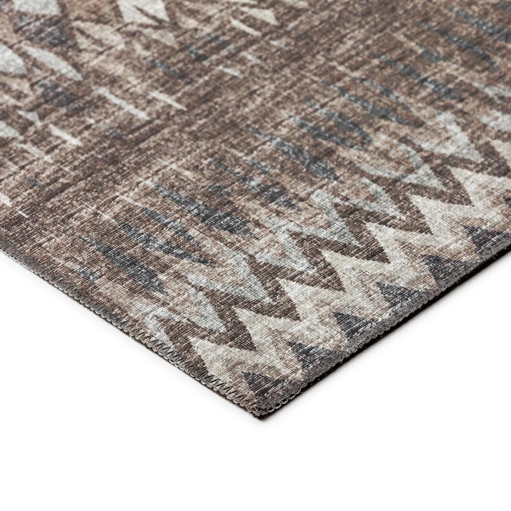 Rylee Brown Transitional Chevron 9' x 12' Area Rug Brown ARY35
