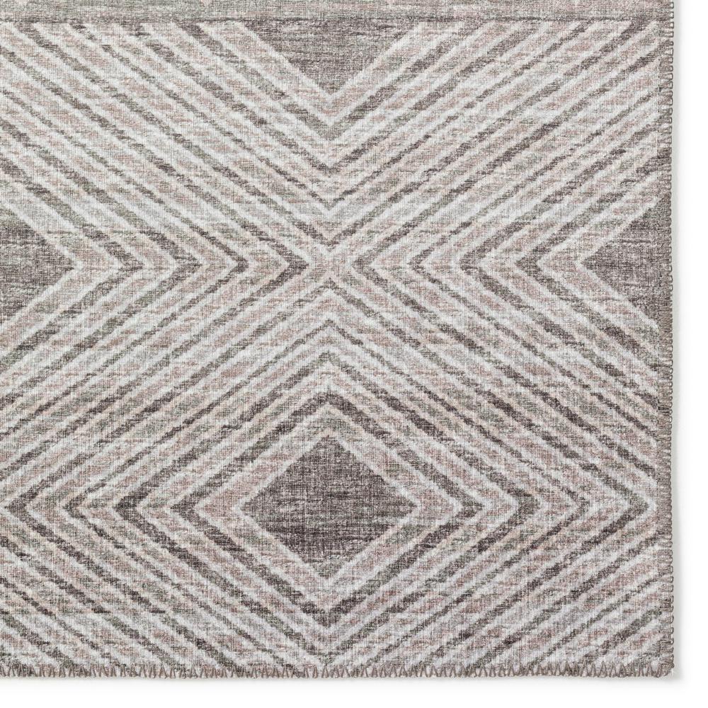 Yuma Taupe Transitional Southwest 9' x 12' Area Rug Taupe AYU31