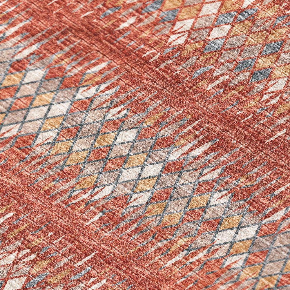 Rylee Spice Transitional Chevron 9' x 12' Area Rug Spice ARY35