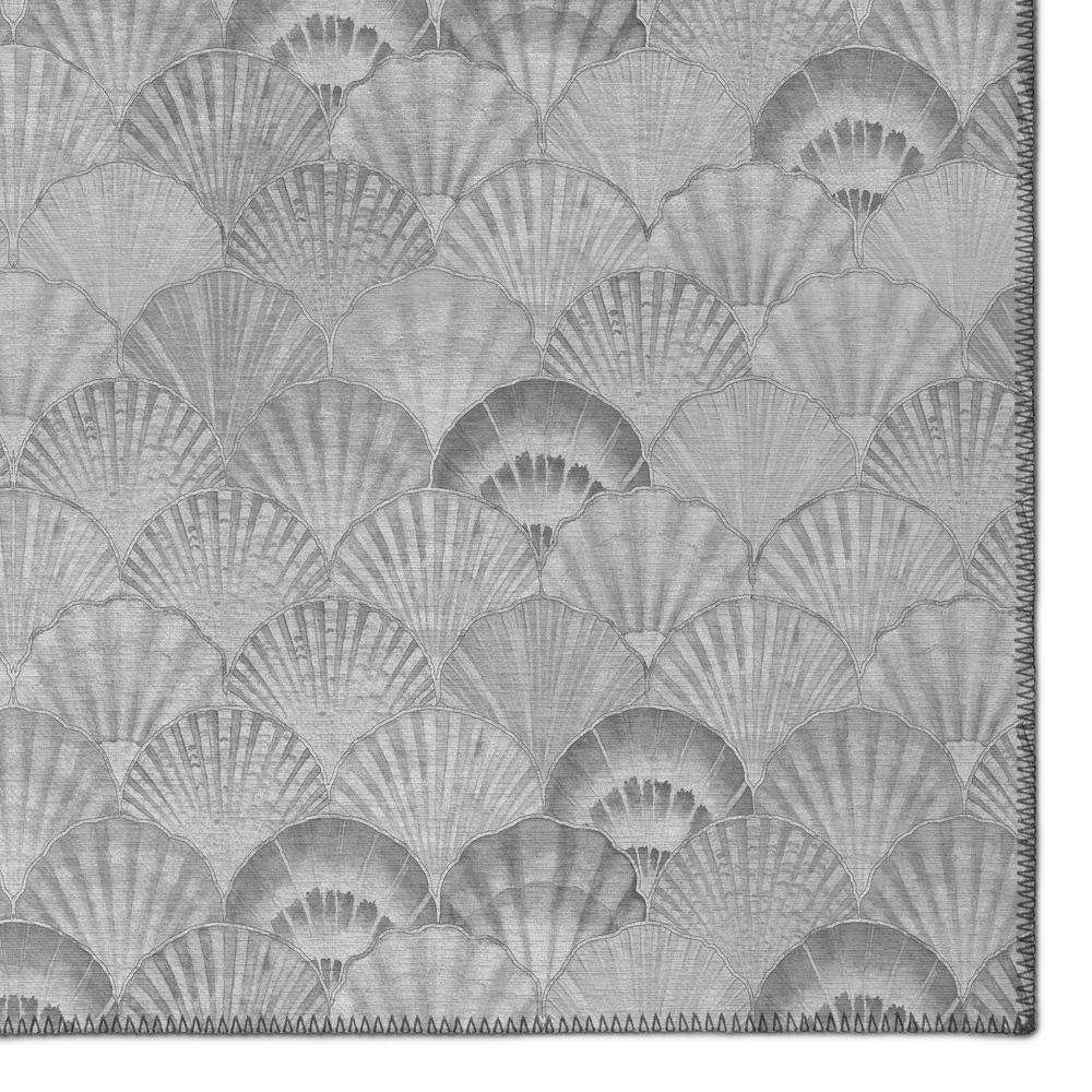 Indoor/Outdoor Surfside ASR32 Gray Washable 3' x 5' Rug