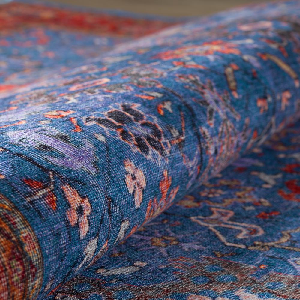 Kensington AKE39BL5X8 Blue, Area Rug