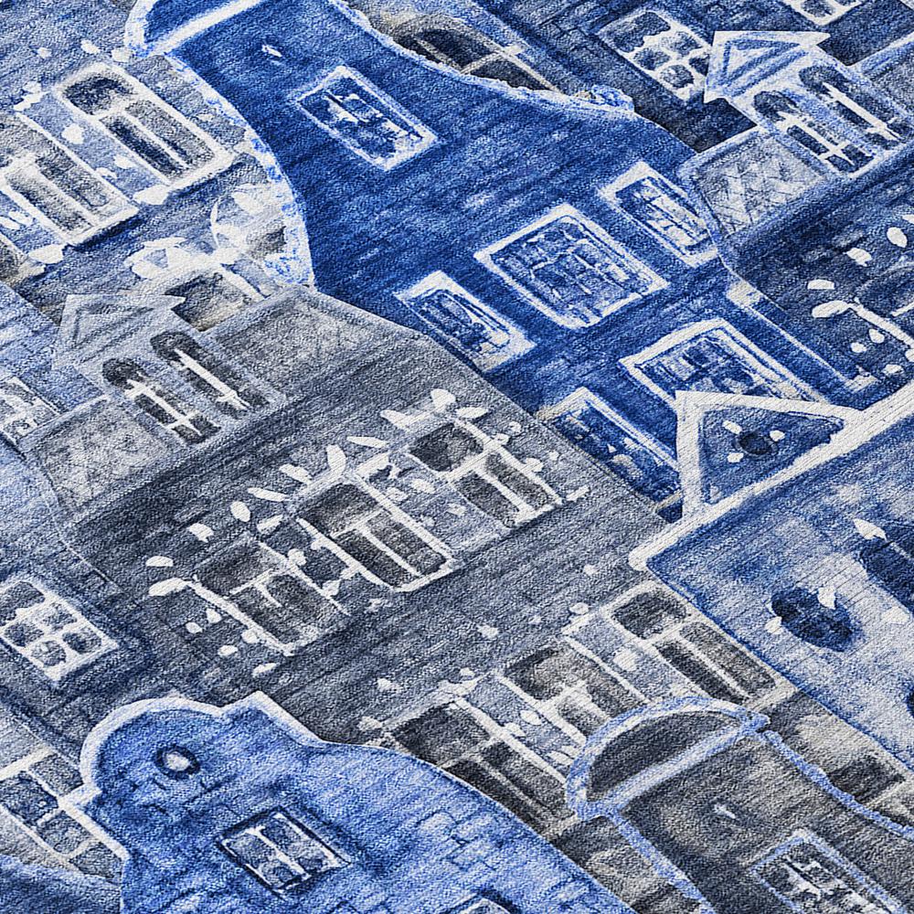 Chantille ACN600 Blue 5' x 7'6" Rug