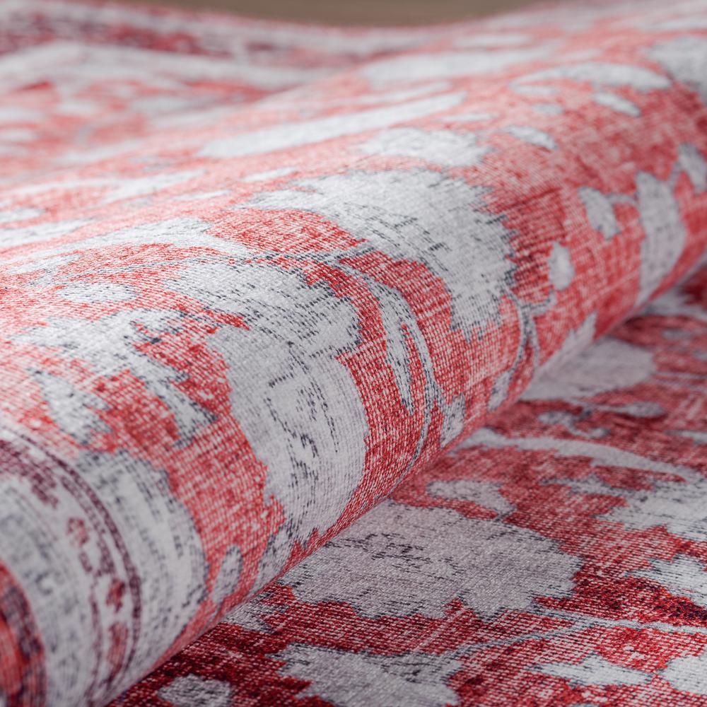 Kensington AKE37RE5X8 Red, Area Rug