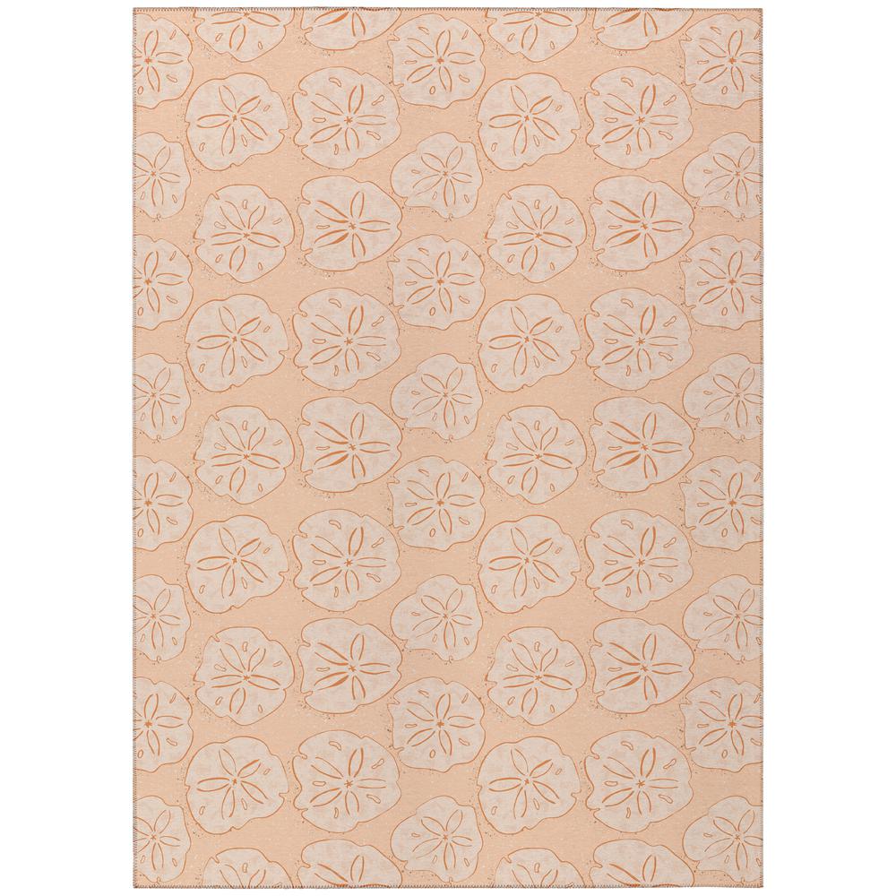 Indoor/Outdoor Surfside ASR40 Nectarine Washable 9' x 12' Rug