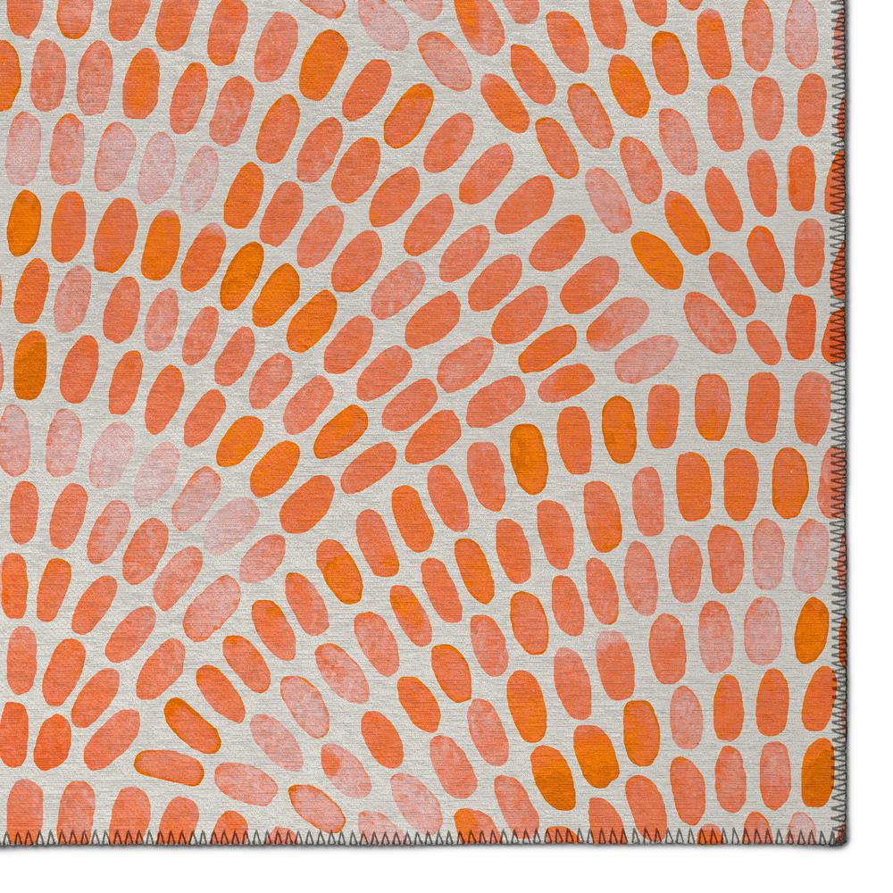 Indoor/Outdoor Surfside ASR37 Peach Washable 5' x 7'6" Rug