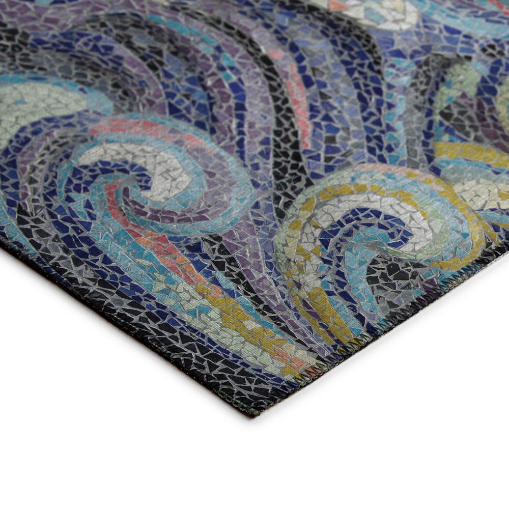 Indoor/Outdoor Surfside ASR44 Stormy Washable 5' x 7'6" Rug