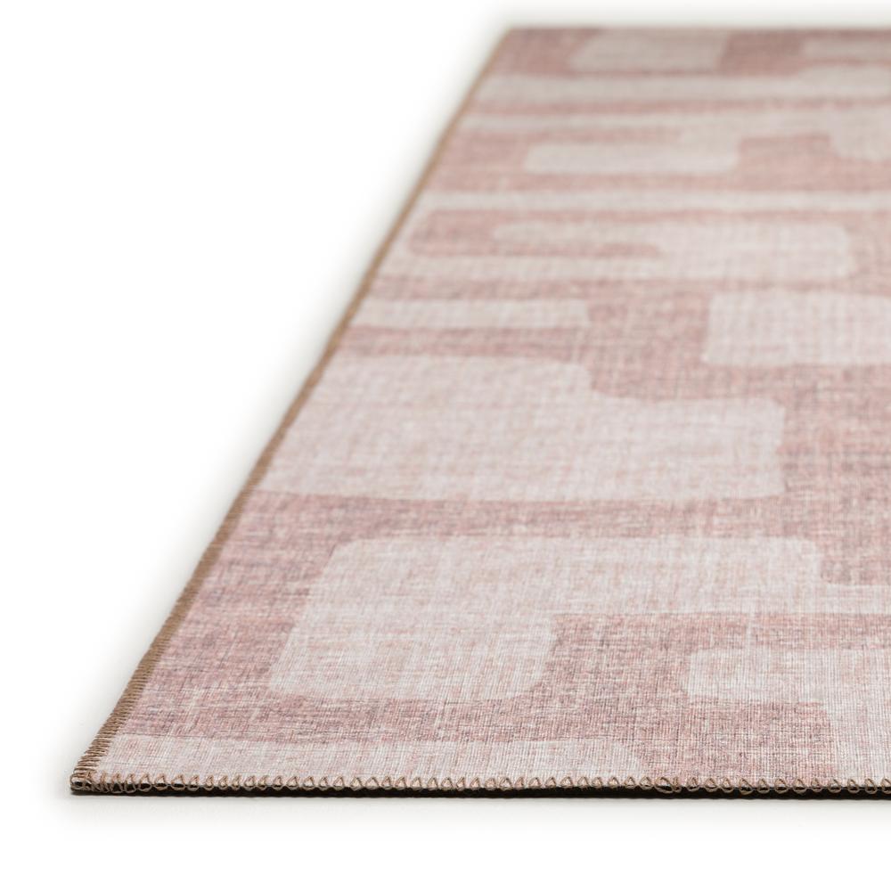 Yuma Tan Contemporary Geometric 3' x 5' Area Rug Tan AYU34