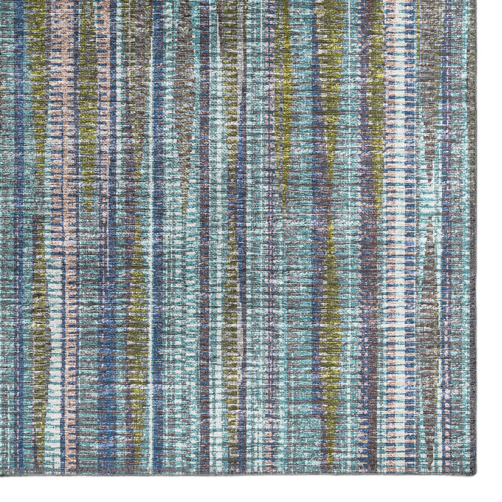 Waverly Plum Contemporary Striped 3' x 5' Area Rug Plum AWA31